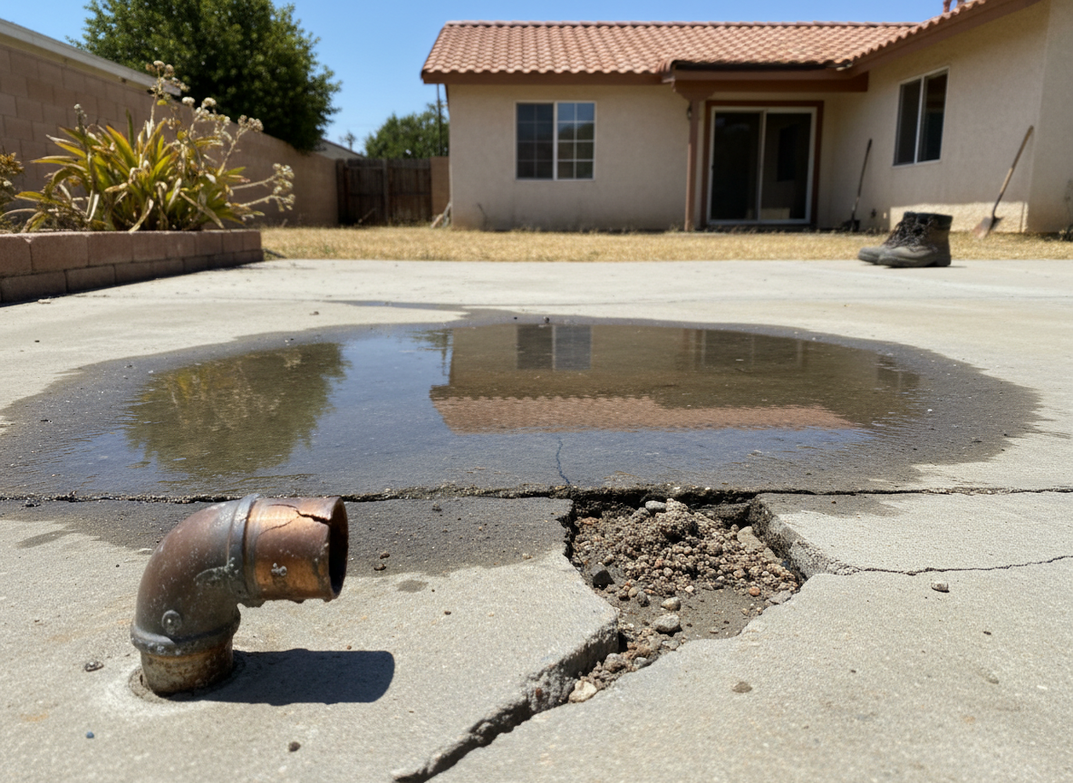 What is a Slab Leak? Signs You Have a Plumbing Emergency in California